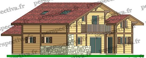 chalet en bois