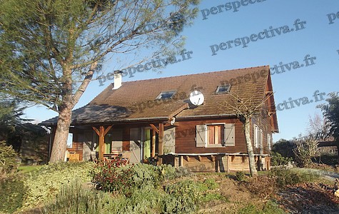 maison en bois 100 m2