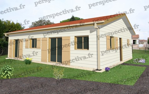 maison individuelle 3 chambres 100 m2