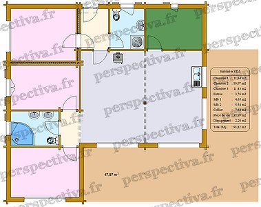 plan gratuit maison individuelle 100 m2