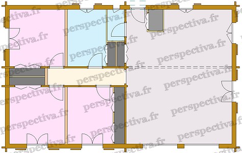 plan gratuit maison individuelle bois 100 m2