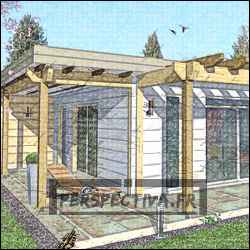 petite maison bois contemporaine toit plat 3 chambres 85 m2