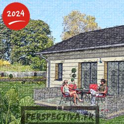 plan exemple petite maison bois contemporaine 2 chambres 60 m2