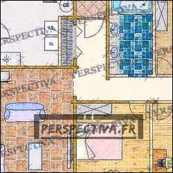 plan maison bois