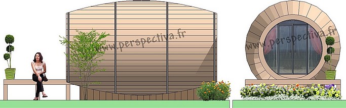 barrique tonneau foudre vin habitable foudre à vin habitable