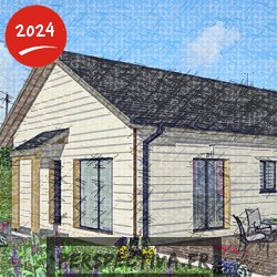 exemple plan maison 4 chambres moins 100 m2