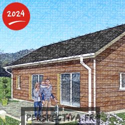 exemple plan maison bois 3 chambres moins de 80 M2